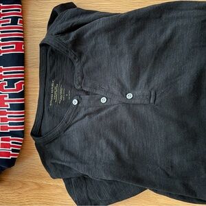 Banana Republic Charcoal Button Down Shirt